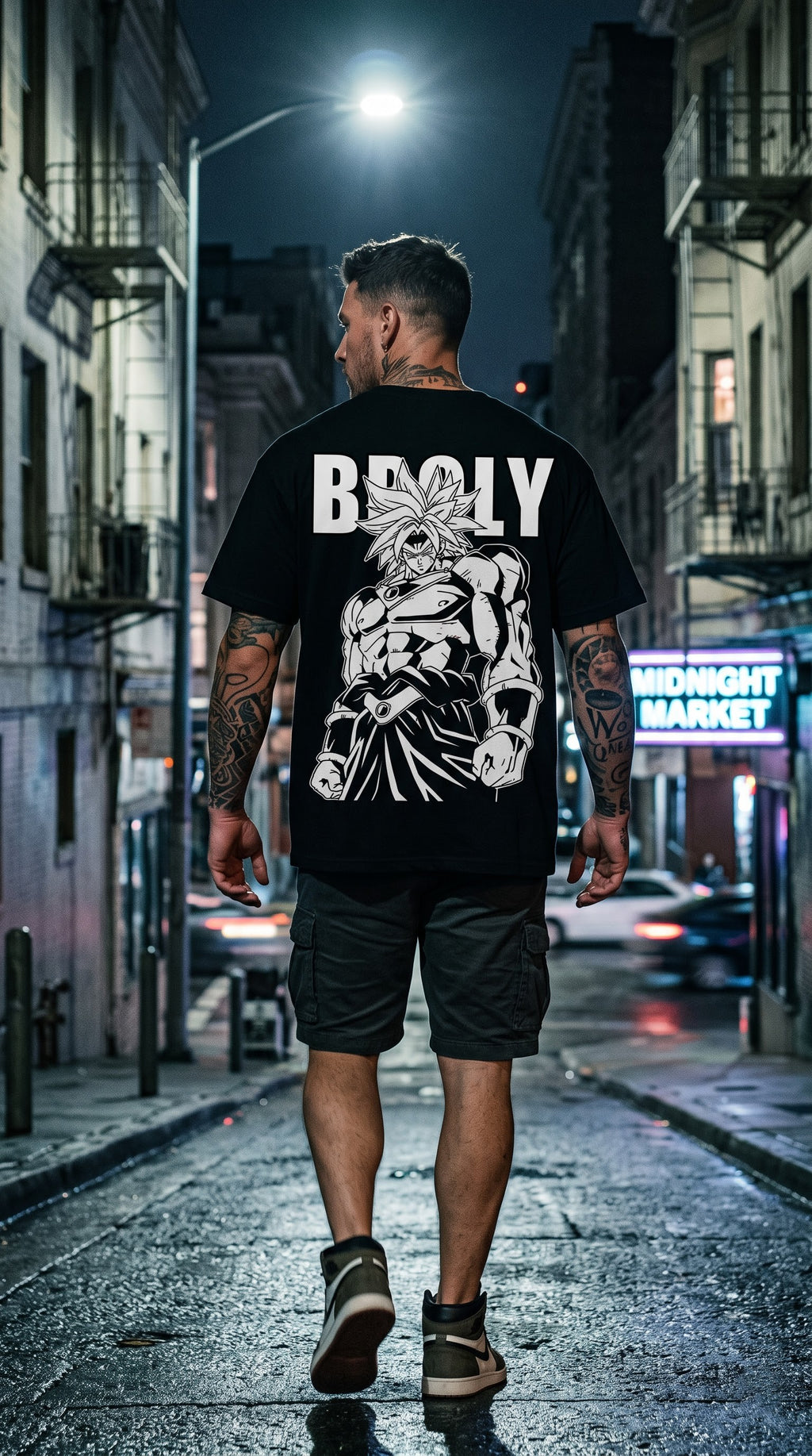 Broly Super Saiyan Graphic T-Shirt | Dragon Ball Manga Anime Streetwear Tee